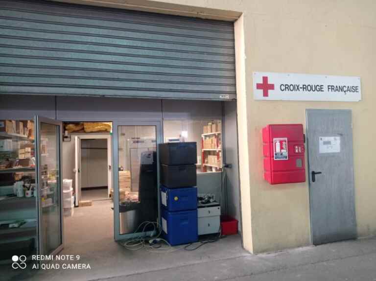 Aide alimentaire mobile Croix-Rouge sur Roues